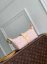 Louis Vuitton Pochette Mia Bag M2A382 Monogram Emblème Rose Ruban