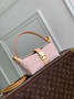Louis Vuitton Pochette Mia Bag M2A382 Monogram Emblème Rose Ruban