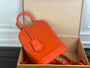 Louis Vuitton Alma Backpack M25104 Orange Epi grained leather
