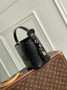 Louis Vuitton All In BB, M13480 Black grained cowhide leather