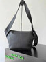 Bottega Veneta Men's Small Sawyer shoulder bag - 815807 Black Leather