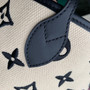 Louis Vuitton M22839 Neverfull MM Autres Toiles Monogram Black Beige - Default Title - View 9