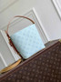 Louis Vuitton All In BB, M27529 Monogram Origine Bleu Courrier Coated canvas