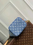 Louis Vuitton All In BB Bag, M28107 Blue Denim