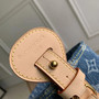 Louis Vuitton All In BB Bag, M28107 Blue Denim