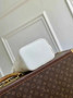 Louis Vuitton All In BB, M28315 Milky White Peach Cowhide leather
