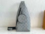 Louis Vuitton Duo Slingbag M21890 Gray Calf leather