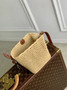 Louis Vuitton Low Key All In BB, M14217 Brown Raffia