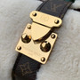 Louis Vuitton Pochette Mia Bag M26245 Creme Shearling