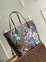 Louis Vuitton Neverfull MM Bag, M28918 Monogram Ebene Coated canvas