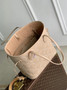 Louis Vuitton Neverfull MM Bag, M29486 Hazelnut Couture Cowhide leather