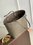 Louis Vuitton Neverfull Inside Out MM Bag, M25664 Gray Monogram canvas