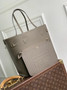 Louis Vuitton Neverfull Inside Out MM Bag, M25664 Gray Monogram canvas