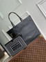 Louis Vuitton Neverfull Inside Out MM Bag, M28351 Black cowhide Monogram Canvas