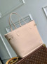 Louis Vuitton Neverfull Inside Out MM Bag, M25665 Dune Hazelnut Coated canvas
