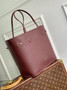 Louis Vuitton Neverfull Inside Out MM Bag, M25663 Monogram Red Coated canvas
