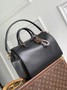 Louis Vuitton Speedy Soft 30 Bag, M29096 Black Cowhide leather