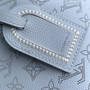 Louis Vuitton Hand It All PM Bag, M29317 Blue Olympe Perforated Mahina