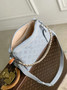 Louis Vuitton Hand It All PM Bag, M29317 Blue Olympe Perforated Mahina