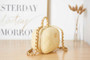Chanel AS3066 Small Vanity Case Lambskin gold-tone metal Apricot