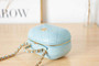 Chanel AS3066 Small Vanity Case Lambskin gold-tone metal Blue