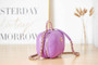 Chanel AS3066 Small Vanity Case Lambskin gold-tone metal Purple