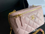 Chanel AP2937 Vanity with Chain Lambskin Pink