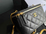 Chanel AP2937 Vanity with Chain Lambskin Black