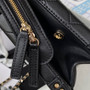Chanel AS3345 Vanity Case Calfskin Black