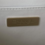 Chanel AS3344 Small Vanity Case Calfskin white