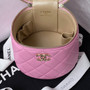 Chanel AP2730 Vanity Case Lambskin Pink