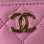 Chanel AP2730 Vanity Case Lambskin Pink