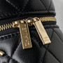 Chanel AP2730 Vanity Case Lambskin Black