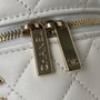 Chanel AP2730 Vanity Case Lambskin White