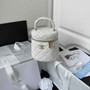 Chanel AP2730 Vanity Case Lambskin White