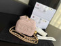 Chanel AP1447 small Vanity with chain lambskin Pink