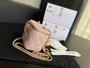 Chanel AP1447 small Vanity with chain lambskin Pink