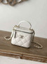 Chanel Vanity Case, 66020 white lambskin