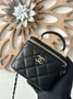 Chanel Vanity Case, 66020 black lambskin