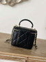 Chanel Vanity Case, 66020 black lambskin