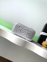 Chanel Vanity Case, AP3940 Calfskin Silver