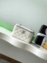 Chanel Vanity Case, AP3940 Lambskin Silver