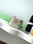 Chanel Mini Vanity Case, AP3941 Calfskin Silver