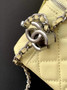 Chanel Mini Vanity Case, AP3941 Calfskin Silver