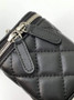 Chanel Mini Vanity Case, AP3941 Lambskin Silver