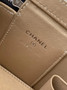 Chanel Mini Vanity Case, AP3941 Lambskin Silver