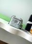 Chanel Mini Vanity Case, AP3941 Lambskin Silver