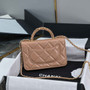 Chanel Wallet on chain, AP4166 Lambskin Apricot - Default Title - View 3