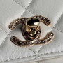 Chanel Clutch with Chain AP4044 Lambskin White