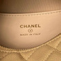 Chanel pouch grained shiny calfskin & gold-tone metal, AP3943 apricot - Default Title - View 9